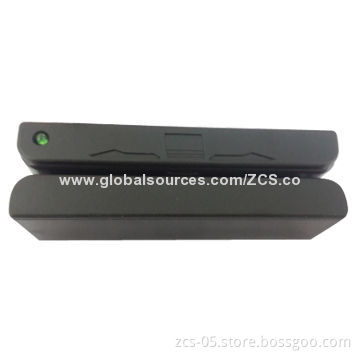 Mini MSR Magnetic Stripe Card Reader, All 3 Tracks Programmable Output, Free App for Windows and Mac